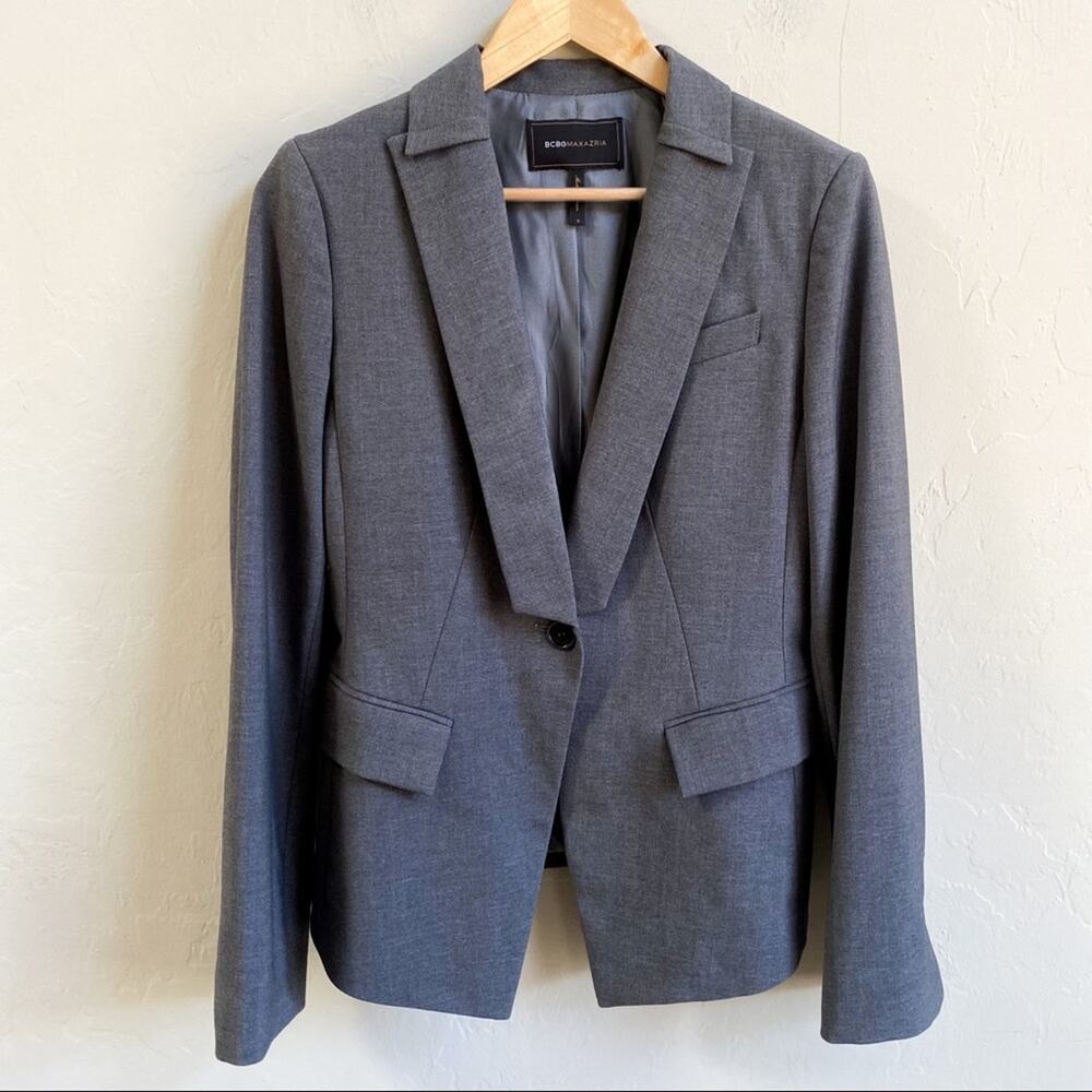 BCBGMaxAzria Gray Blazer